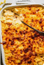 Cheezy Baked Macaroni